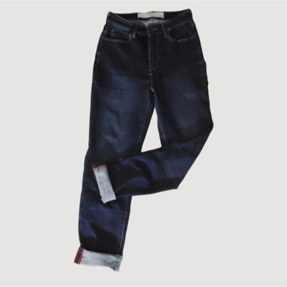 PARASUCO DNM LGND High Rise "CLARA" Skinny Fit Blue Jeans - Picture 6 of 13